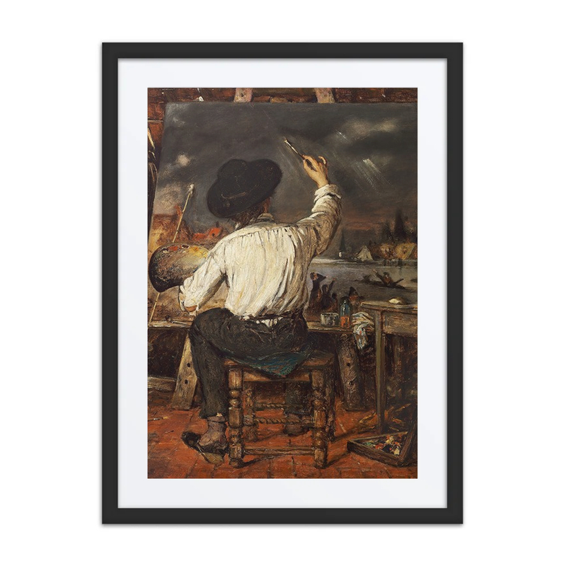 A Painter at the Easel