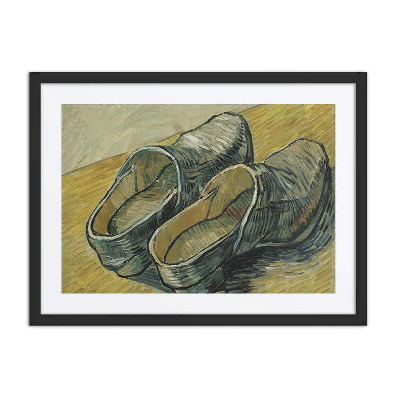 A Pair of Leather Clogs