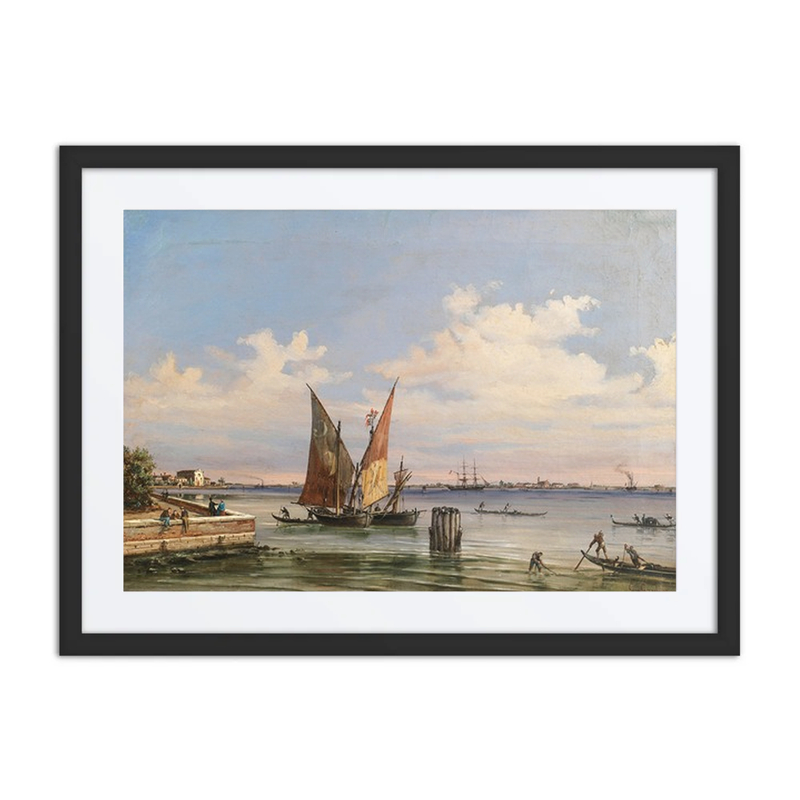 A Panoramic View of the Venetian Lagoon