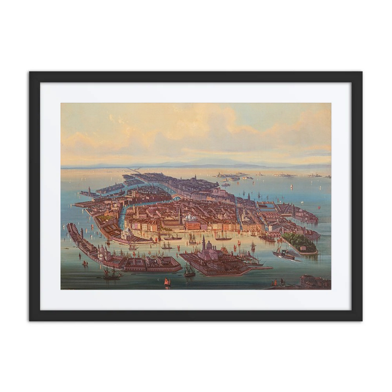A Panoramic View of Venice