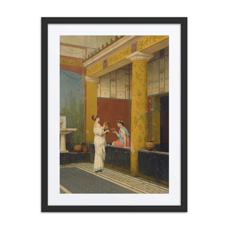 A Pompeian Courtyard