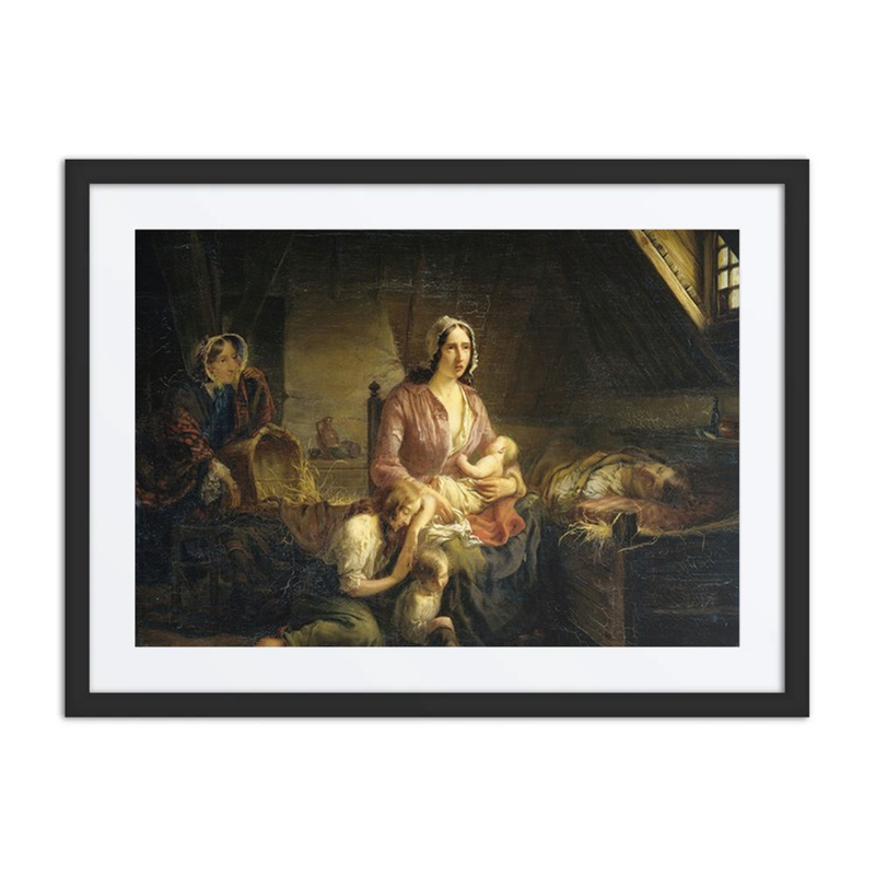 A Poor Family in Distress