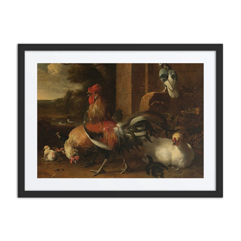 A Poultry Yard