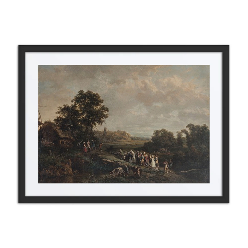 A Procession in the Countryside