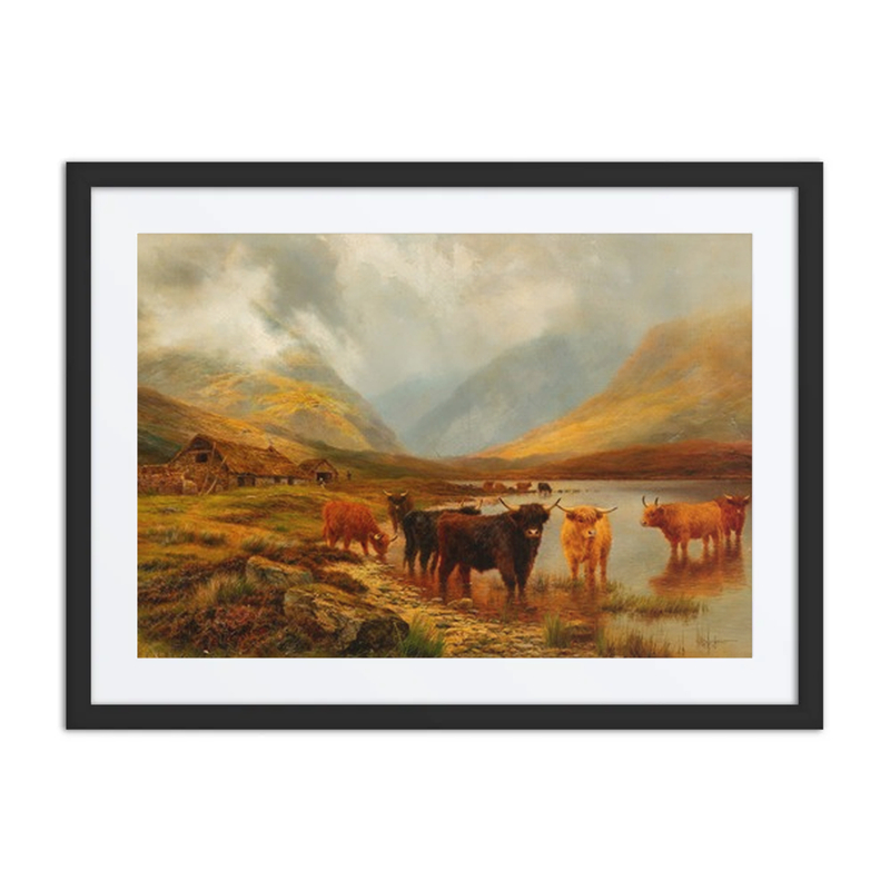 A Rainy Day in the Scottish Highlands