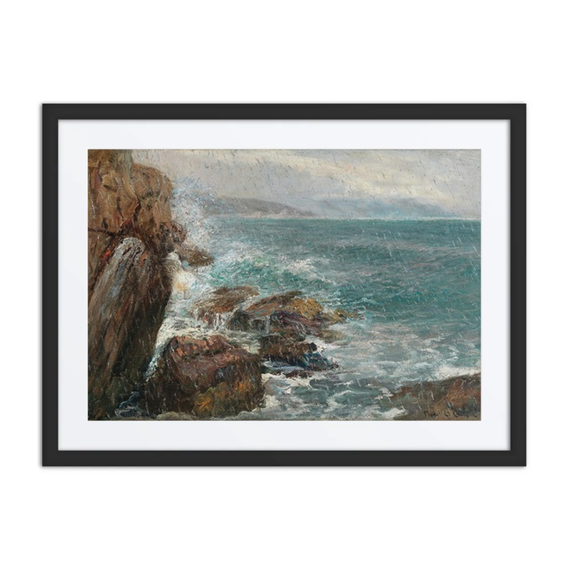 A Rainy Day on the Shore