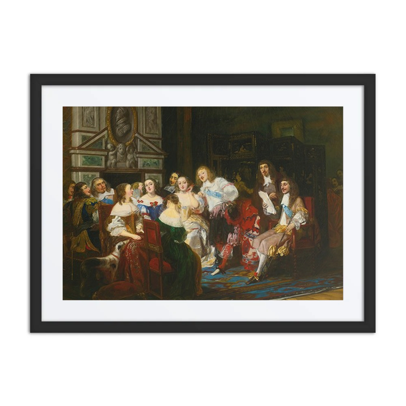 A Reading at Madame de sévigné’s Salon