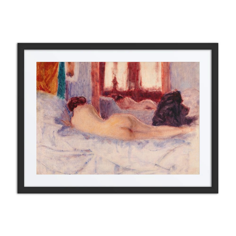 A Reclining Nude Before a Mirror