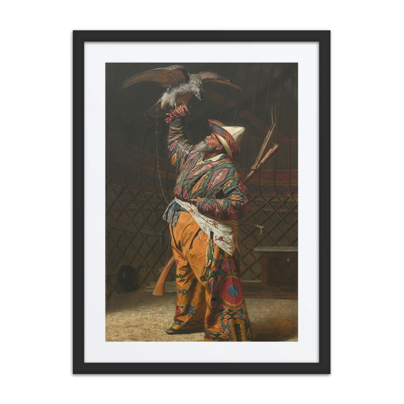 A Rich Kirghiz Huntsman with a Falcon