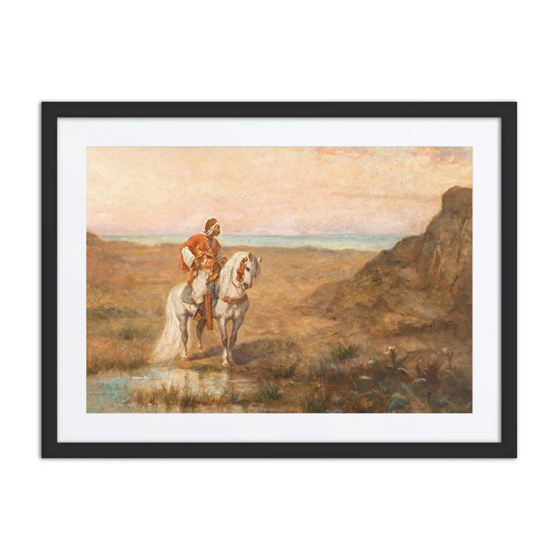 A Rider in a Landscape