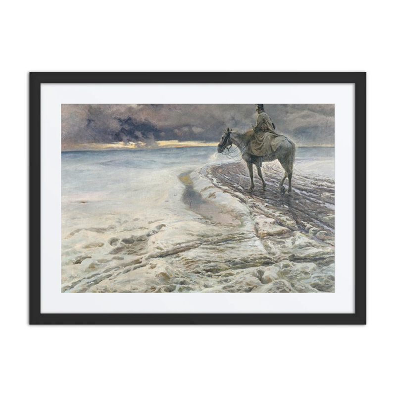 A Rider in the Snow (Vedette)