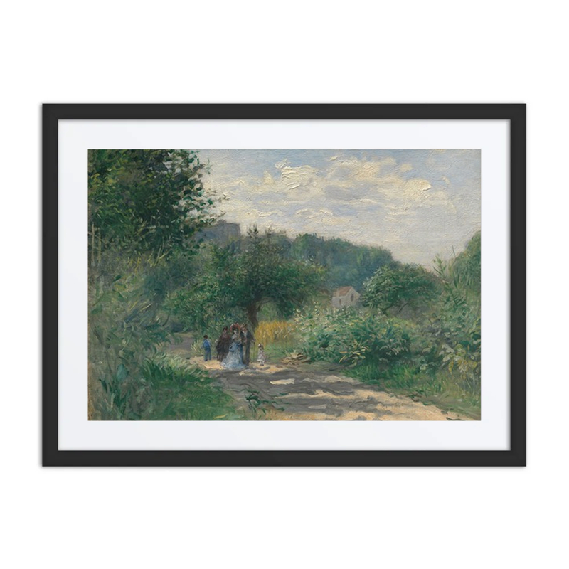 A Road in Louveciennes