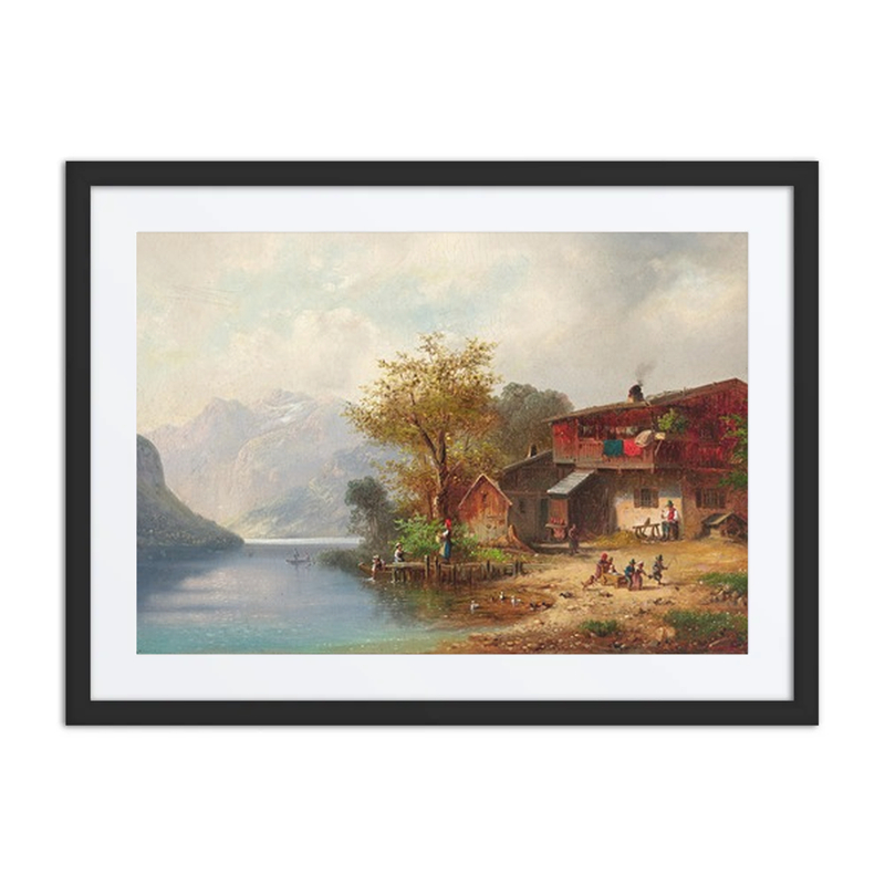 A Rural Idyll on a Lake