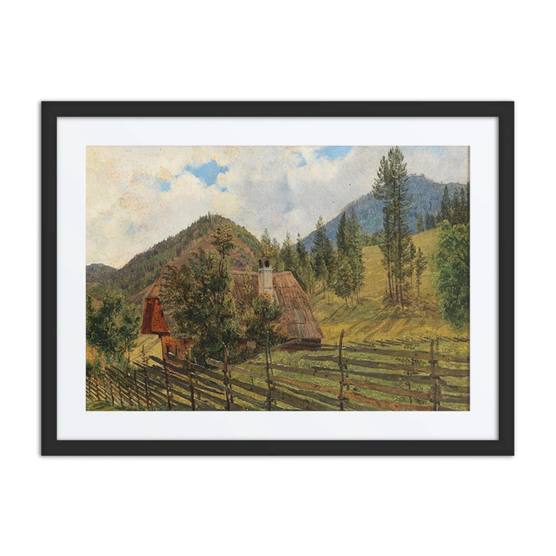 A Scene in Mürzsteg