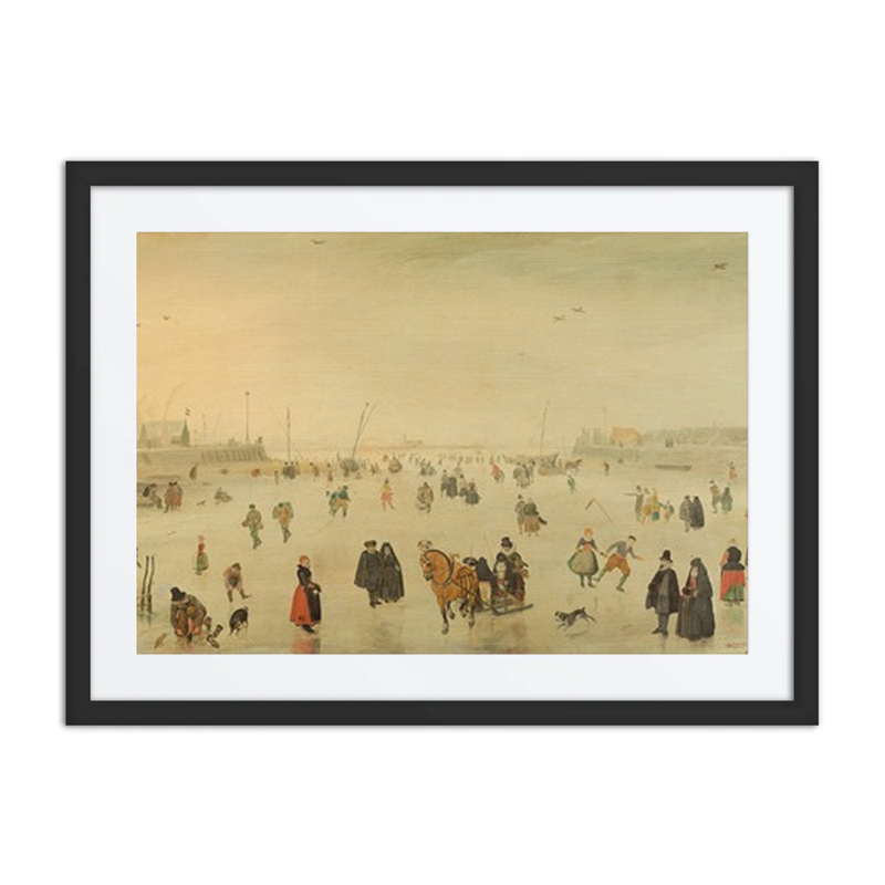 A Scene on the Ice
