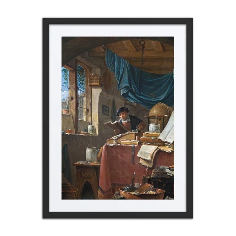 A Scholar in His Study