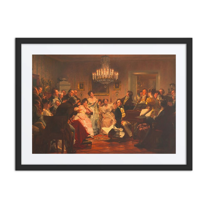 A Schubert Evening in a Viennese Bourgeois Home