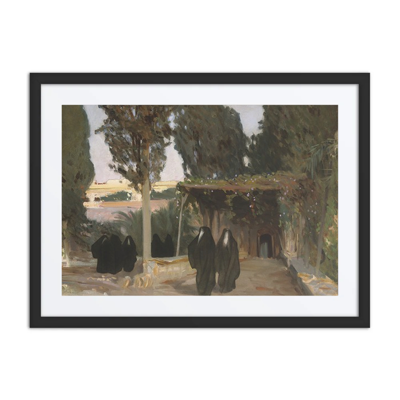 A Shaded Pathway in the Orient