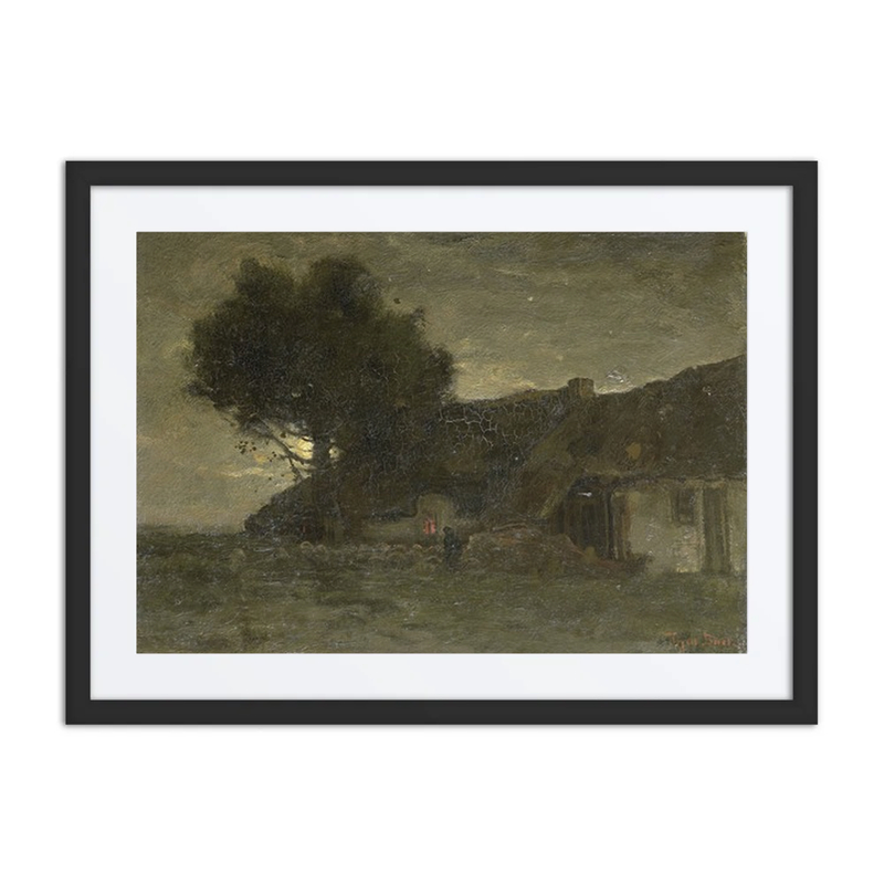 A Sheepfold at Nightfall