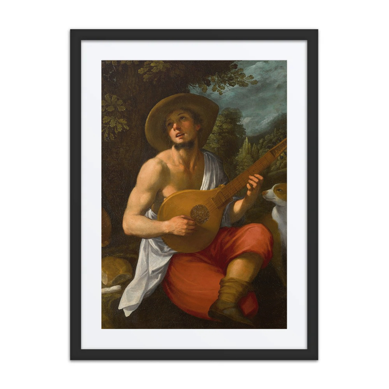 A Shepherd Playing the Cetera