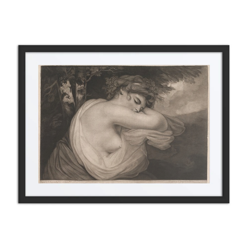 A Sleeping Bacchante