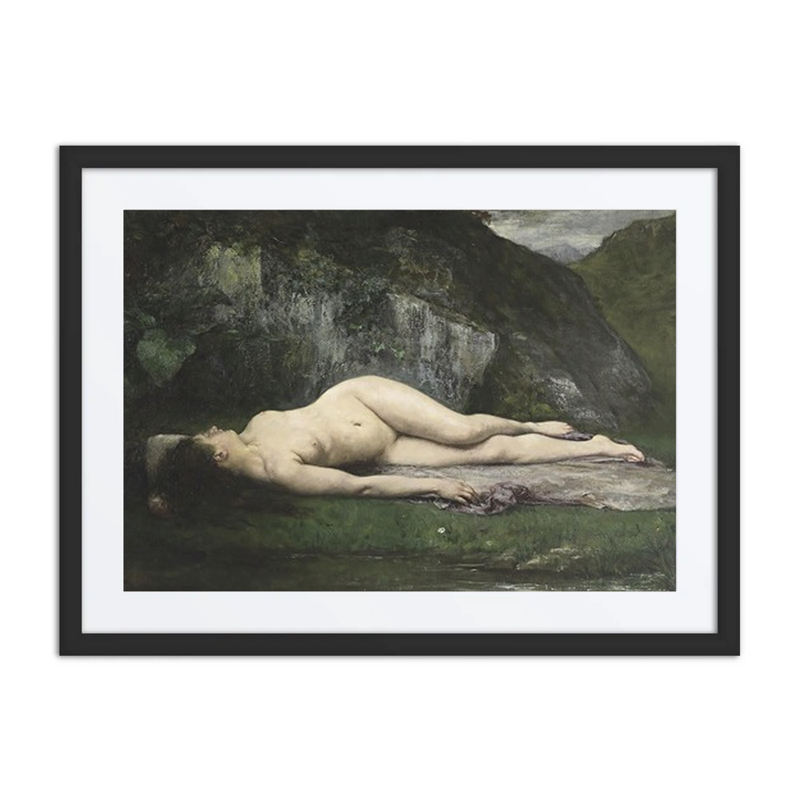A Sleeping Bather