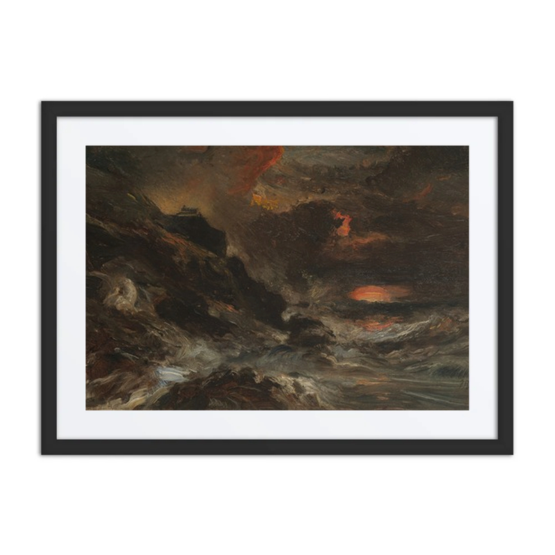 A Storm off the Normandy Coast
