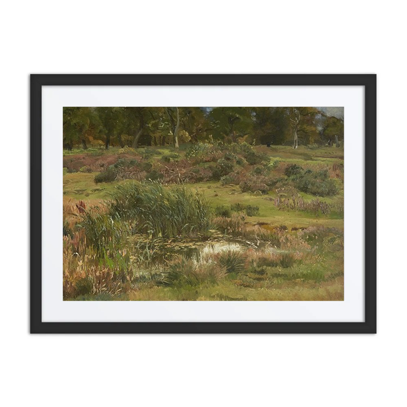 A Study Made in the Sheep Pasture at Namen