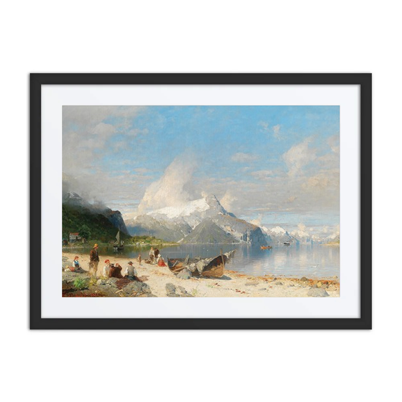 A Summer Day by the Fjord