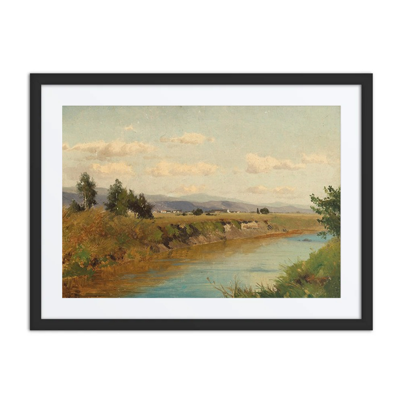 A Summer Landscape with Stream