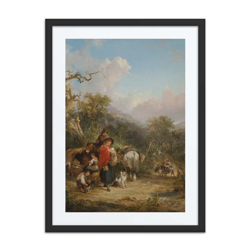 A travellers’ Encampment
