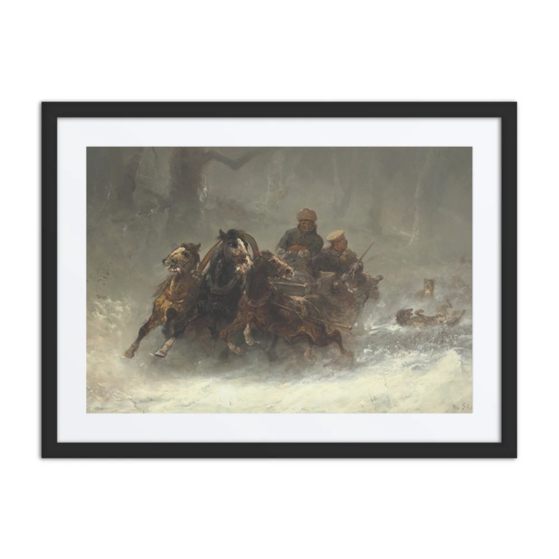 A Troika Pursued by Wolves