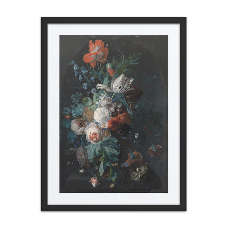 A Vase with Flowers