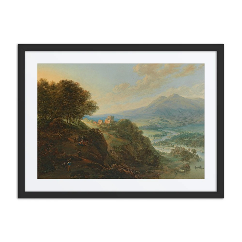 A Vast Mountain Landscape