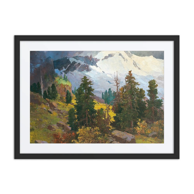 A Vast Mountain Landscape