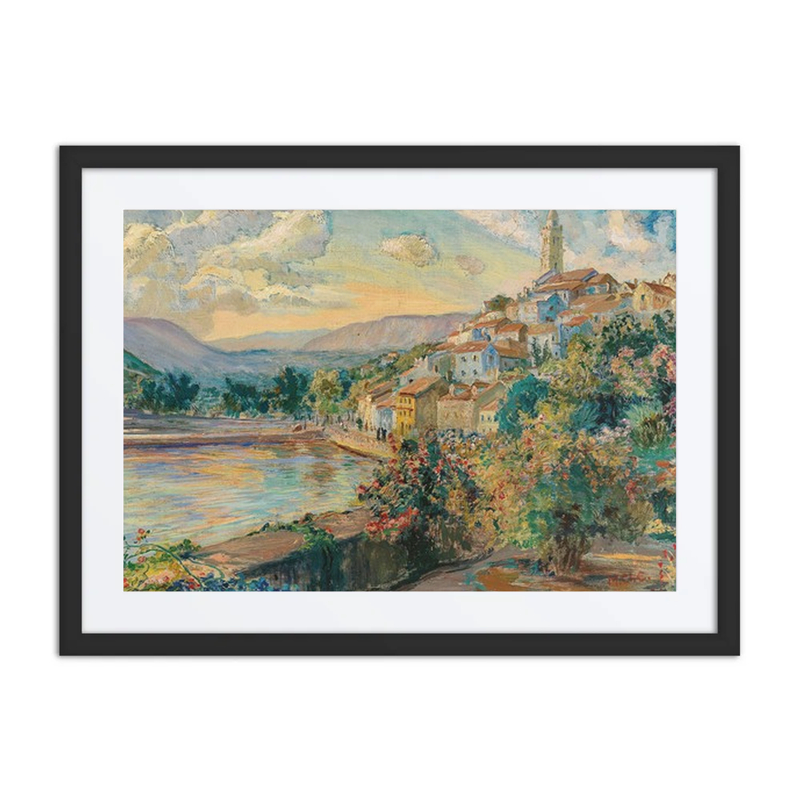 A View of Novi Vinodolski