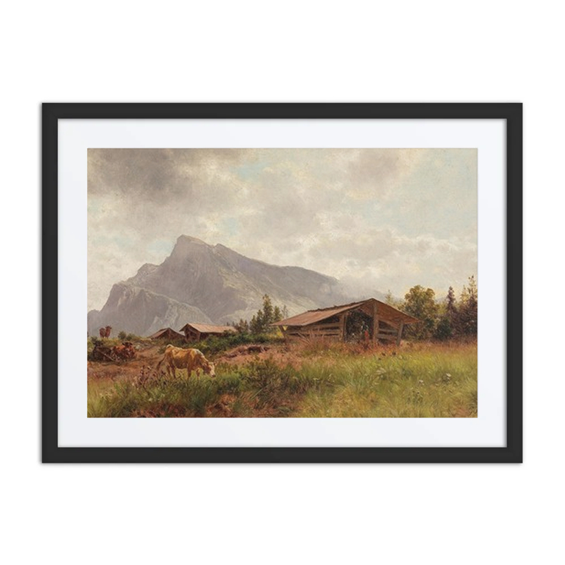 A View of Untersberg from Wals