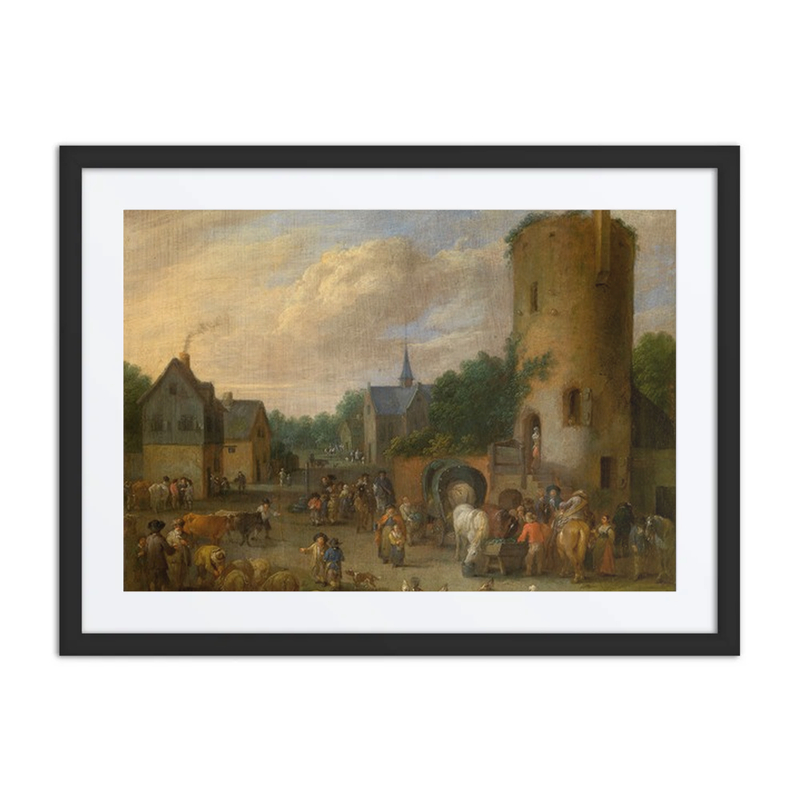 A Village Scene