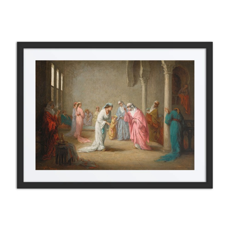 A Visit, a Harem Interior