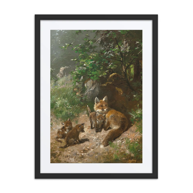 A Vixen with Whelps