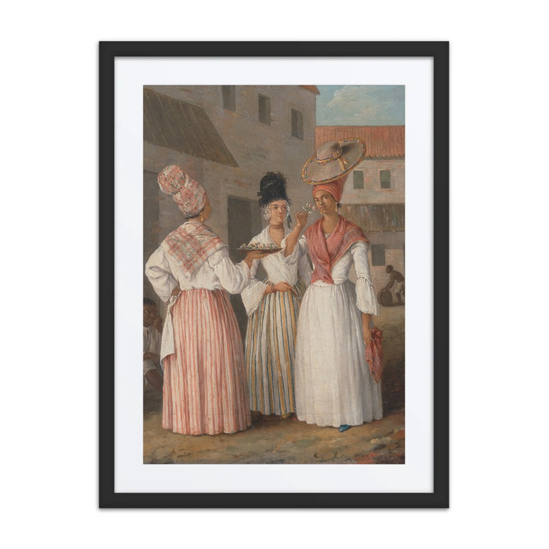 A West Indian Flower Girl and Two Other Free Women of Color