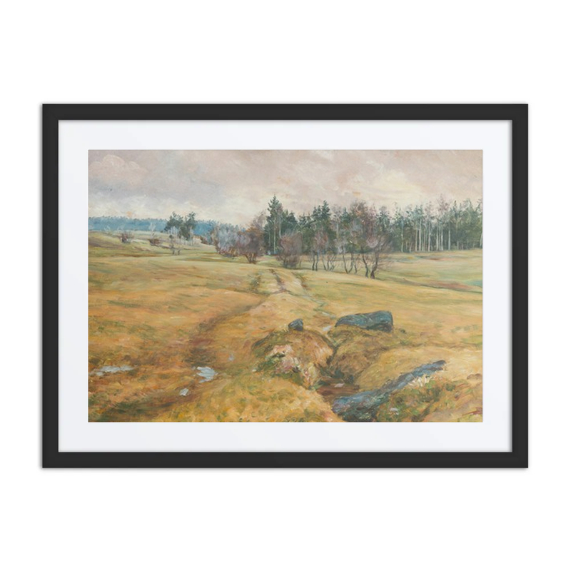 A Wet Winter Landscape