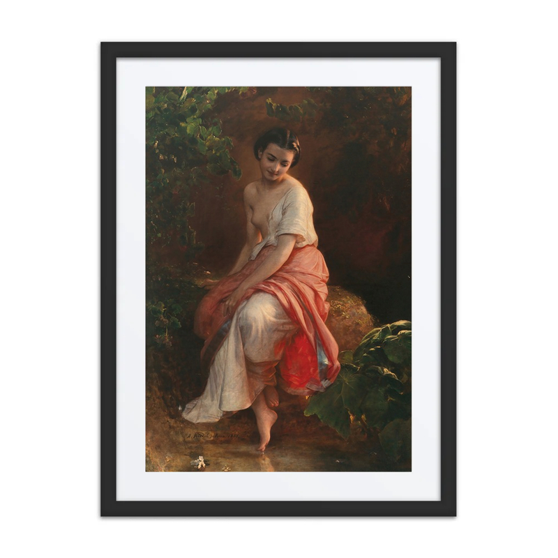 A Woman Bathing