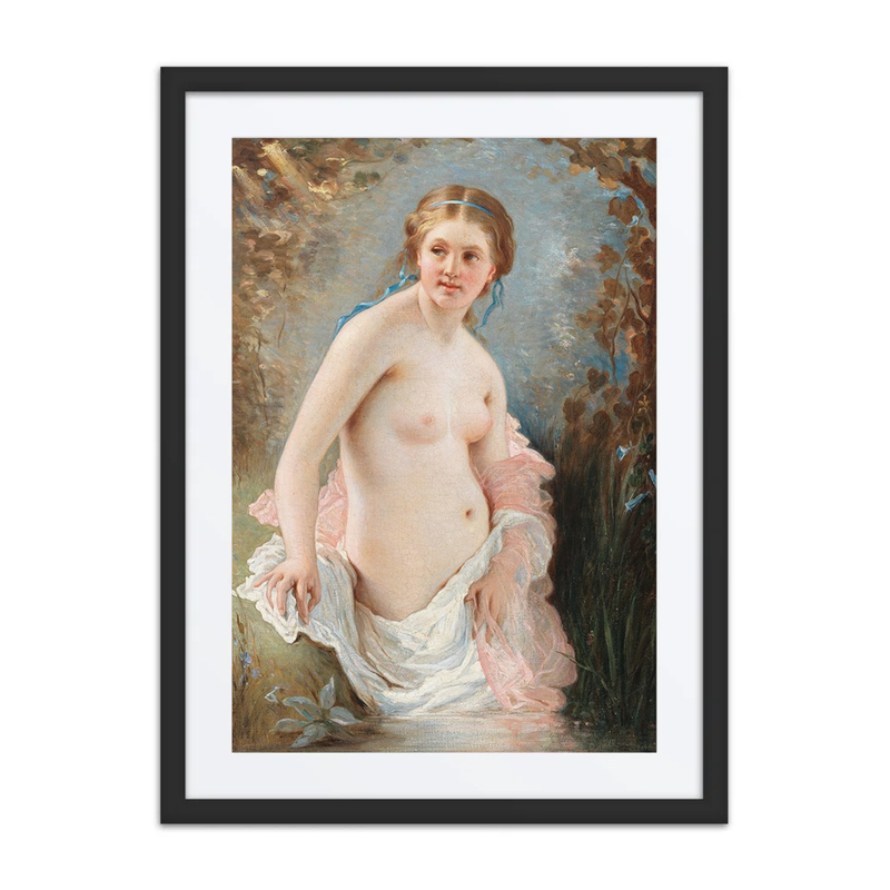 A Woman Bathing