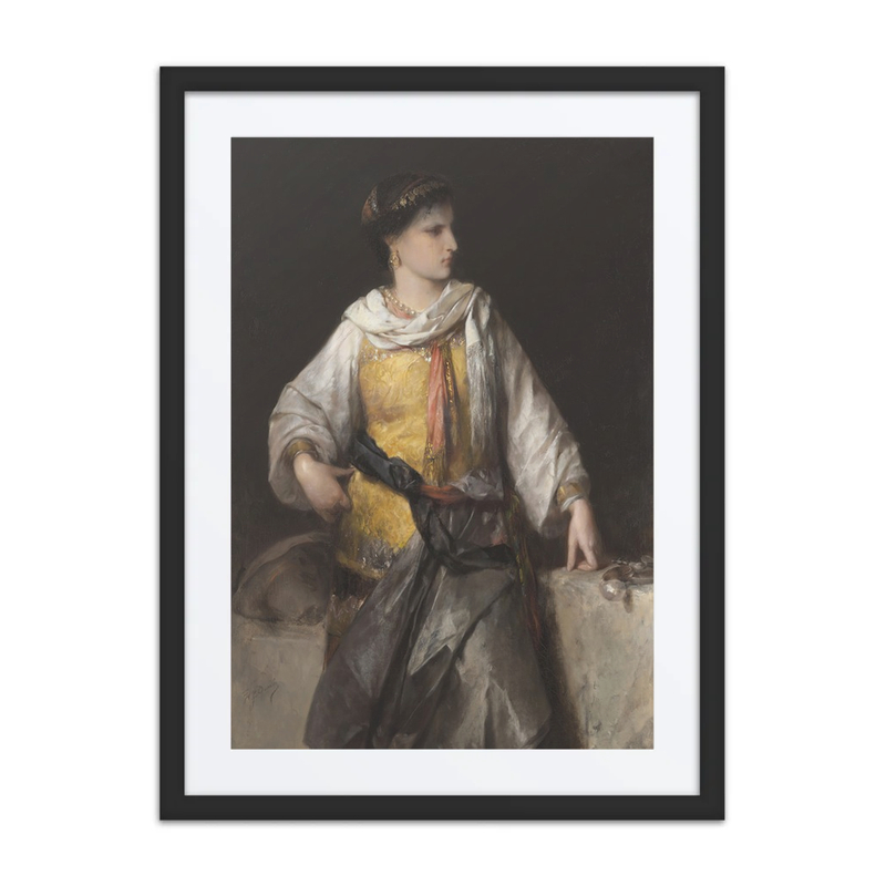 A Woman in Orientalist Costume