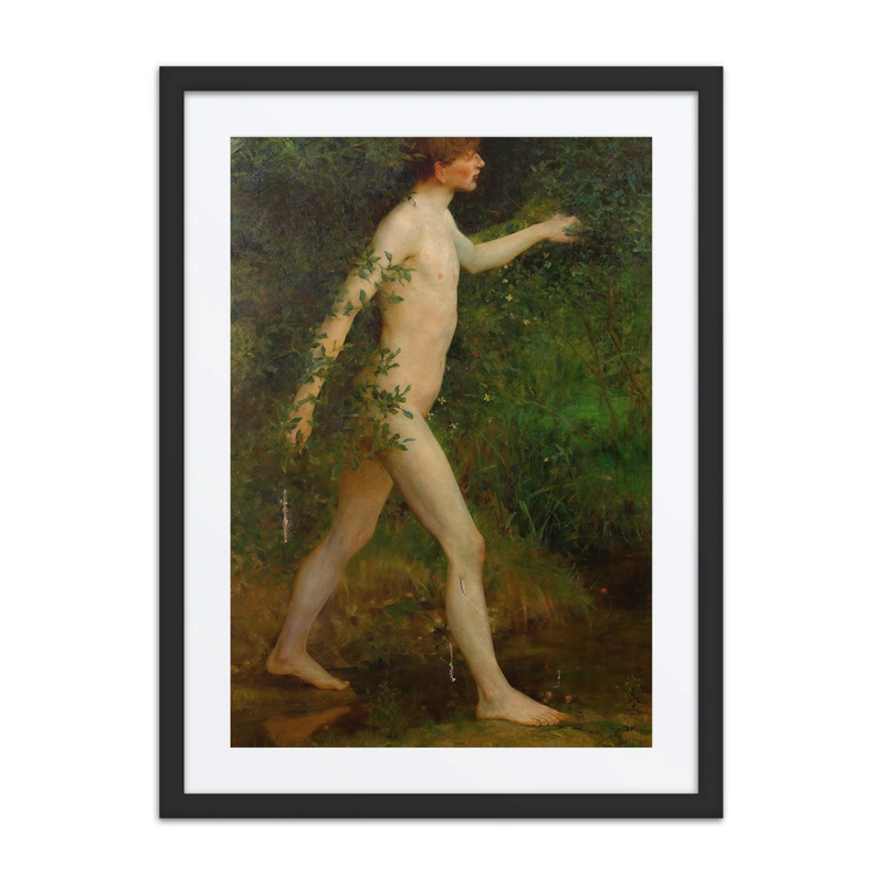 A Woodland Bather