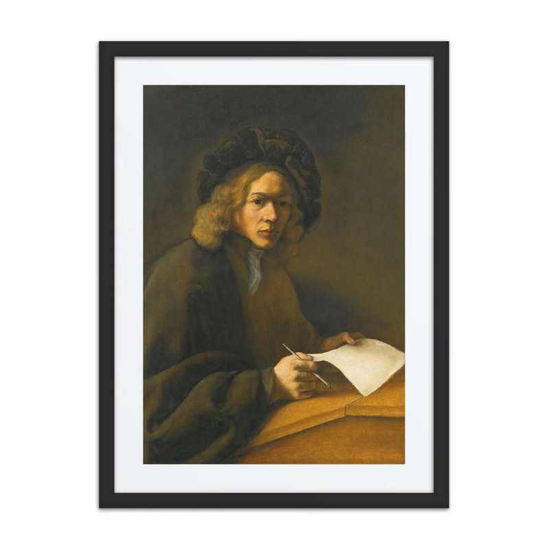 A Young Man at a Writing Desk
