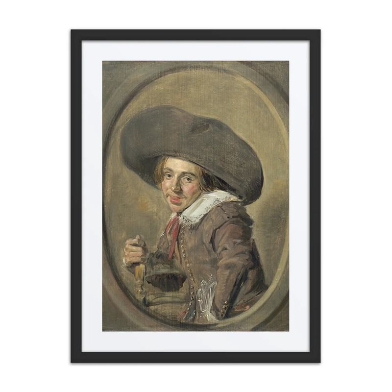 A Young Man in a Large Hat