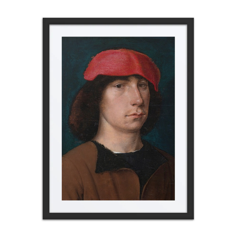 A Young Man in a Red Cap