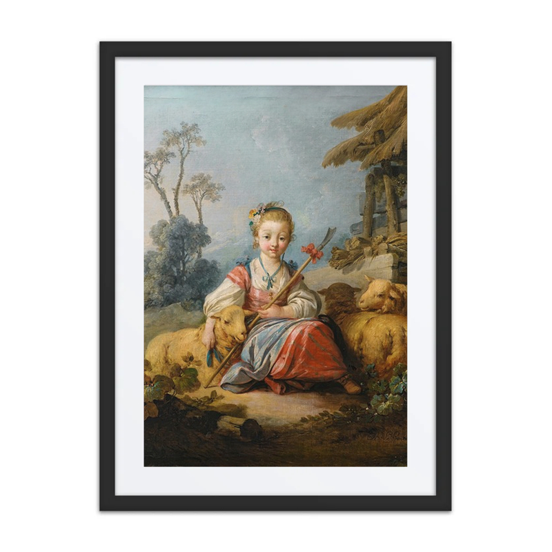 A Young Shepherdess